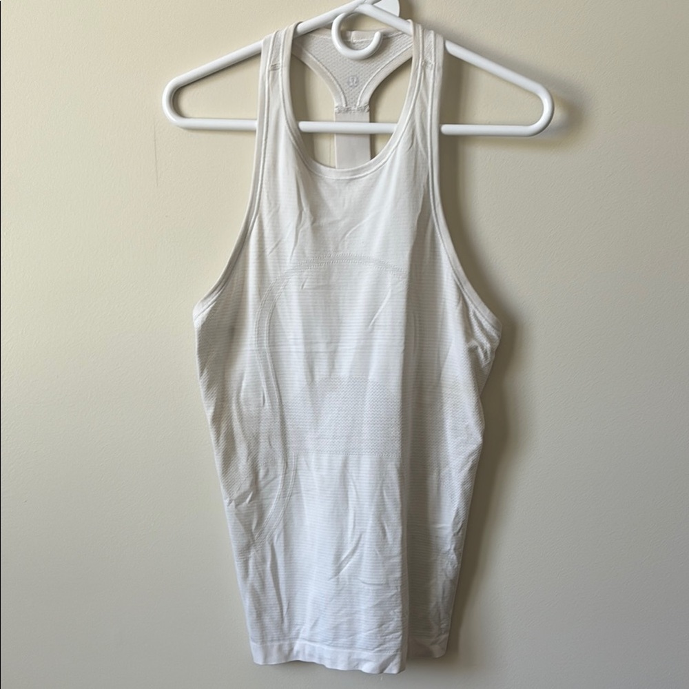 lululemon athletica White Tank Top